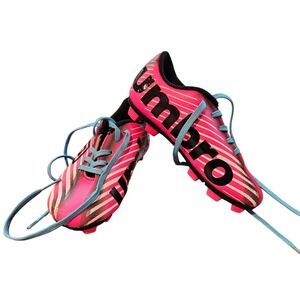 Umbro Girls‎ Arturo 2.0 Pink Soccer Cleats Shoes Size 9K